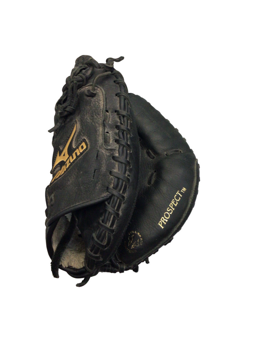 Vist Large View of Product Image Which is Used Mizuno POWER CLOSE BB/SB Catchers RH Throw Black 31 1/2"