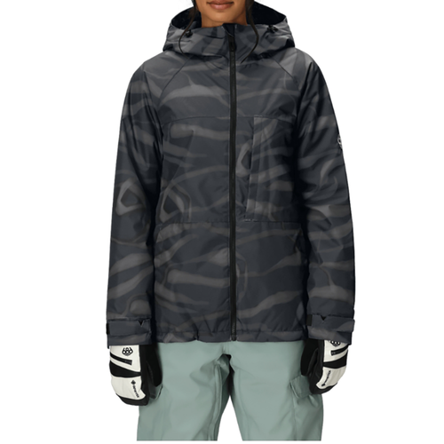 Vist Large View of Product Image Which is New 686 Athena Insulated 2026 Women's Winter Jacket- Black Vapors XS