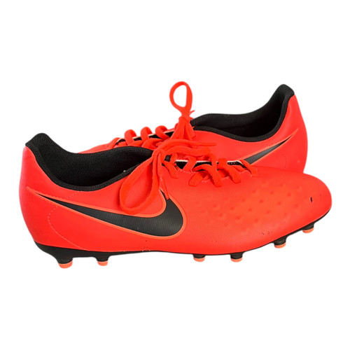 Vist Large View of Product Image Which is Used Nike Soccer Cleats Orange Senior 6