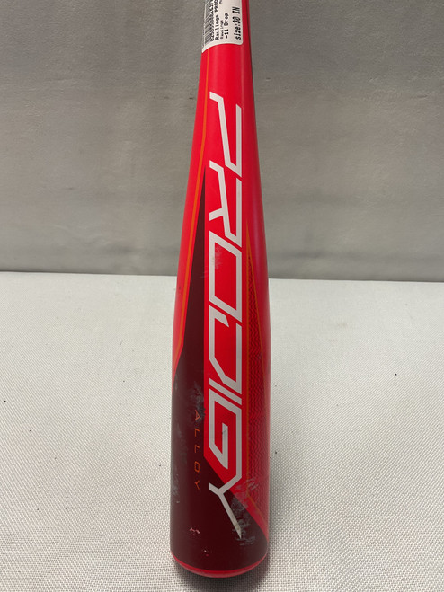 Vist Large View of Product Image Which is Used Rawlings PRODIGY US2D11 BB/SB USA 2 5/8 Bat 30"