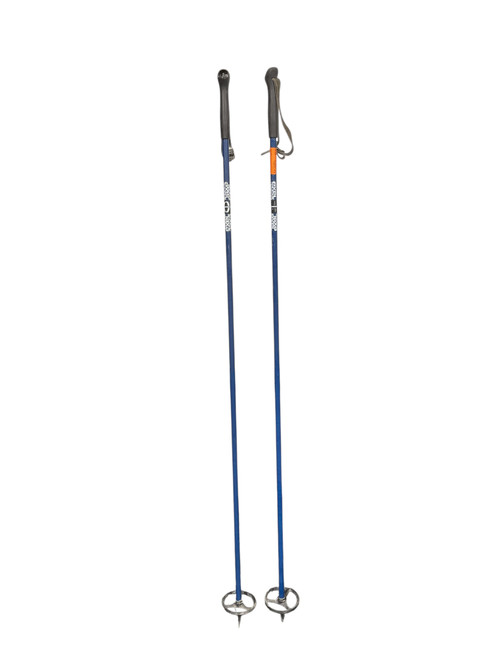 Vist Large View of Product Image Which is Used EXEL Mens XC Ski Poles Royal Blue 145 cm / 57 in