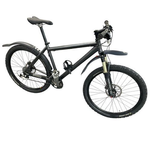 Vist Large View of Product Image Which is Used MOUNTAIN BIKE Mountain Bike Mens Grey 43-47cm - 17-18" - MD Frame