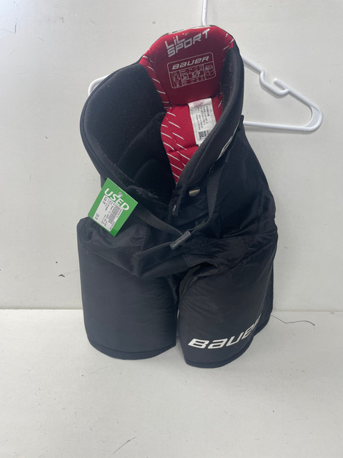 Vist Large View of Product Image Which is Used Bauer LIL SPORT Junior Pant Black SM