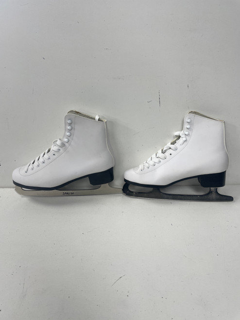Vist Large View of Product Image Which is Used Jackson CAMEO WomensFigure Skate White Senior 8