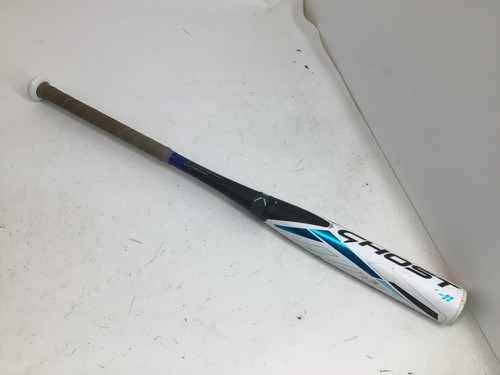 Vist Large View of Product Image Which is Used Easton 2023 GHOST DOUBLE BARREL 29/18 -11 DROP BB/SB Fastpitch Bat 29"
