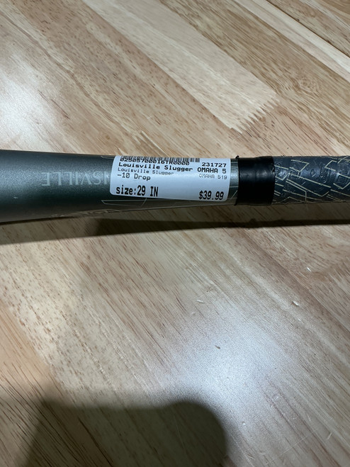 Vist Large View of Product Image Which is Used Louisville Slugger OMAHA 519 BB/SB USSSA 2 3/4 Bat 29"