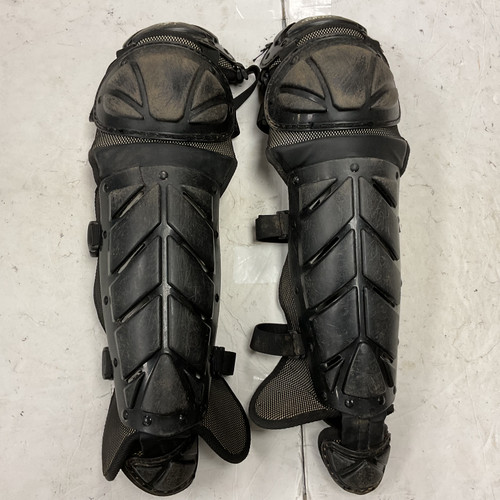 Vist Large View of Product Image Which is Used Adidas Catchers Leg Guards Black Intermediate