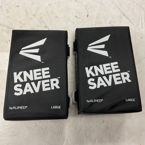 Vist Large View of Product Image Which is Used Easton BB/SB Catchers Knee Savers Black LG