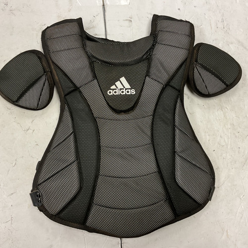 Vist Large View of Product Image Which is Used Adidas Catchers Chest Protector Black Intermediate