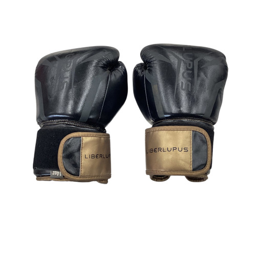 Vist Large View of Product Image Which is Used Boxing Gloves Black LG