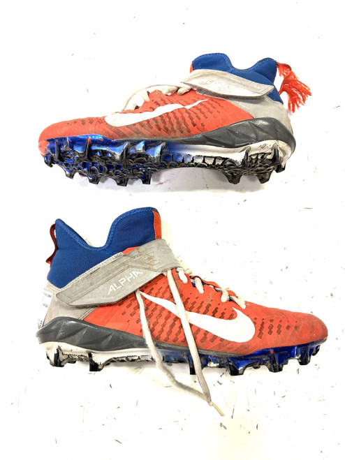 Vist Large View of Product Image Which is Used Nike LAX Cleats Mens Orange Senior 9.5