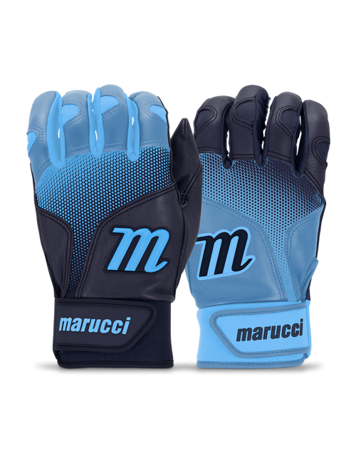 Vist Large View of Product Image Which is New Marucci PWR FADE BB/SB Batting Gloves None LG