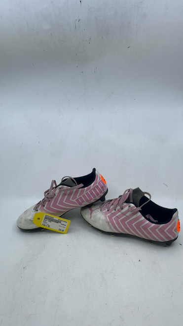 Vist Large View of Product Image Which is Used Puma PINK Soccer Cleats Pink Junior 03