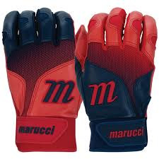 Vist Large View of Product Image Which is New Marucci PWR FADE BB/SB Batting Gloves None SM