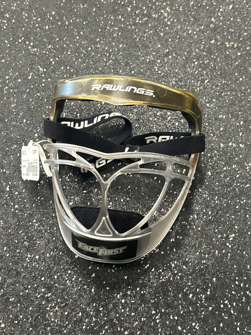 Vist Large View of Product Image Which is Used Rawlings FACEFIRST BB/SB Fielders Mask None M/L