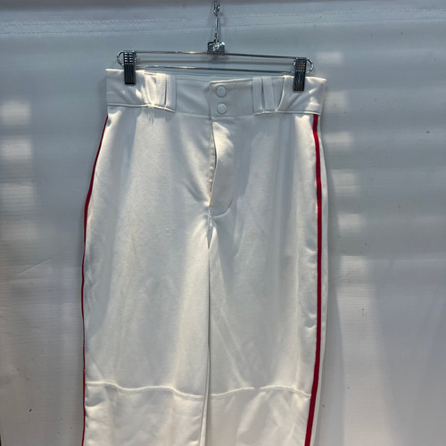 Vist Large View of Product Image Which is Used Champro WHITE W/ RED STRIPE BB/SB Pant Mens White SM