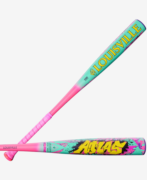 Vist Large View of Product Image Which is New 2026 Louisville Slugger Atlas Wildstyle Limited Edition WBL4178010 33" 30oz BBCOR Baseball Bat 33/30 