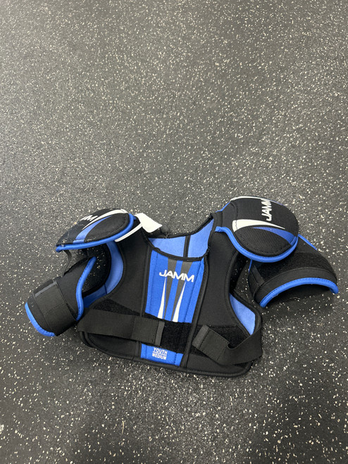 Used JAMM 5001 SP Youth Shoulder Pads MD 11726-S000287302 Vist Large View of Product Image Which is Used JAMM 5001 SP Youth Shoulder Pads MD
