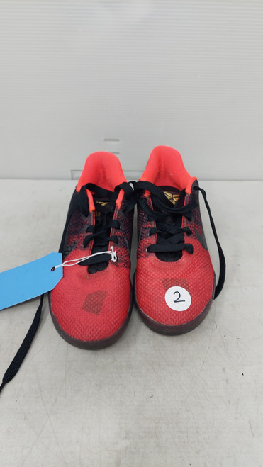 Vist Large View of Product Image Which is Used Nike Soccer Indoor Shoes Red Junior 02