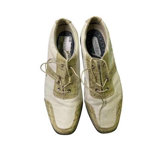 Vist Large View of Product Image Which is Used Foot Joy ESTATE COLLECTION Womens Golf Shoes White Senior 7
