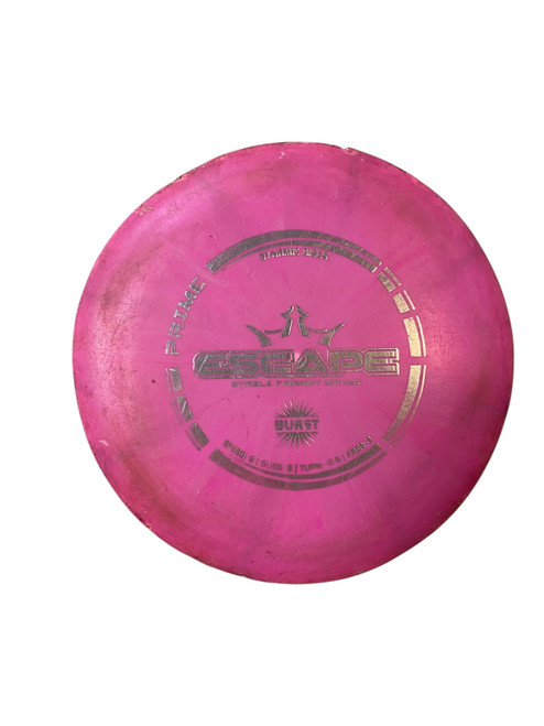 Vist Large View of Product Image Which is Used Dynamic Discs ESCAPE Disc Golf Mid Range Pink