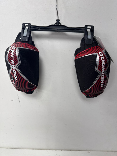 Used Sher-wood CODE Youth Elbow Pads LG 11891-S000308183 Vist Large View of Product Image Which is Used Sher-wood CODE Youth Elbow Pads LG
