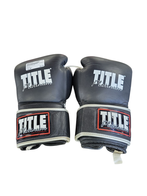 Vist Large View of Product Image Which is Used Boxing Gloves Black Senior