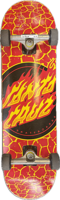 Vist Large View of Product Image Which is Used SANTA CRUZ Complete Skateboard Red Regular