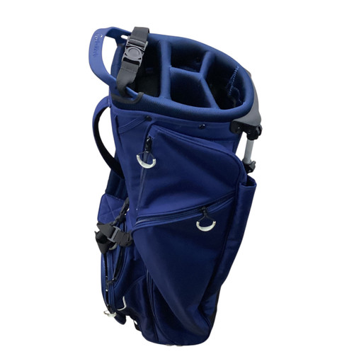 Vist Large View of Product Image Which is Used Taylormade STAND BAG Mens Stand Bag Navy Blue