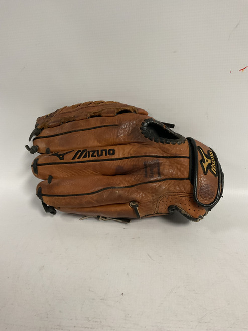 Vist Large View of Product Image Which is Used Mizuno POWER CLOSE BB/SB Glove RH Throw Brown 11 1/2"