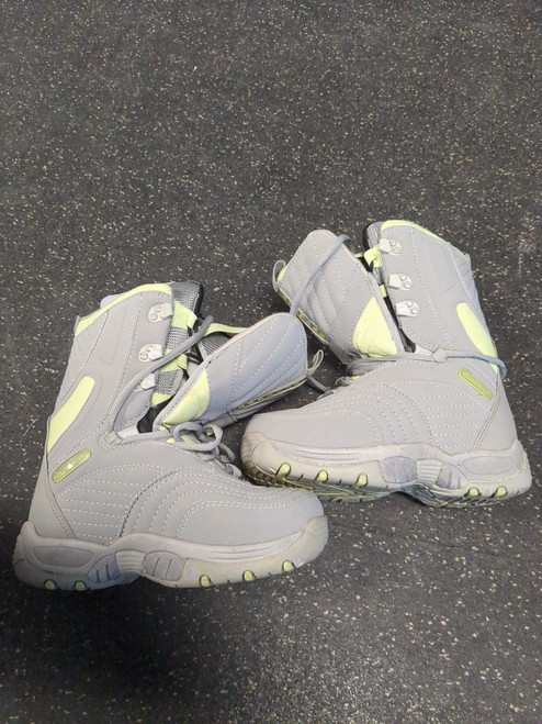 Vist Large View of Product Image Which is Used Airwalk BOOTS Mens Snowboard Boots Grey Senior 9