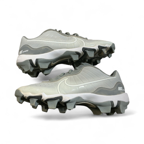 Vist Large View of Product Image Which is Used Nike BB/SB Cleats Grey Senior 6