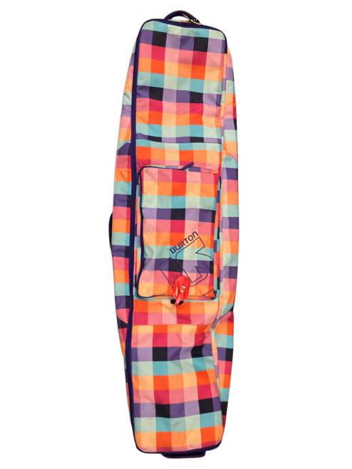 Vist Large View of Product Image Which is Used Wheeled Burton Travel Snowboard Bag Pink