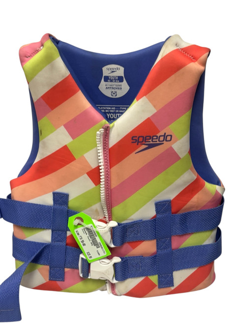 Vist Large View of Product Image Which is Used Speedo Youth PFD 50-90lb Life Vest