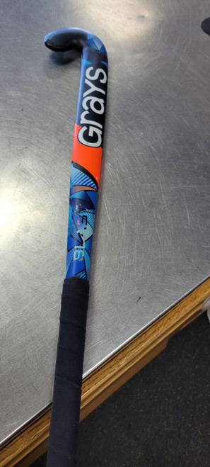 Vist Large View of Product Image Which is Used Grays Field Hockey BLAST FH Complete Stick Navy Blue 32"
