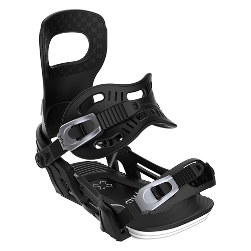 Vist Large View of Product Image Which is New Bent Metal Joint 2026 Snowboard Bindings Black- MD