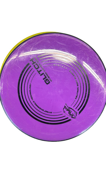 Vist Large View of Product Image Which is Used MVP NEUTRON SOFT GLITCH Disc Golf Putter Purple