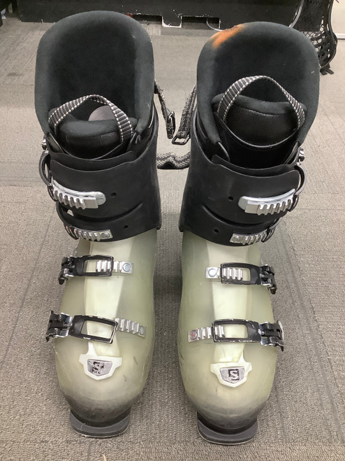 Used Salomon XPRO 90 Mens DH Ski Boot Grey 305 MP - M12.5 11809-S000080689 Vist Large View of Product Image Which is Used Salomon XPRO 90 Mens DH Ski Boot Grey 305 MP - M12.5