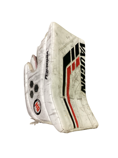 Vist Large View of Product Image Which is Used Vaughn VELOCITY VE8 Inter Goalie Blocker White