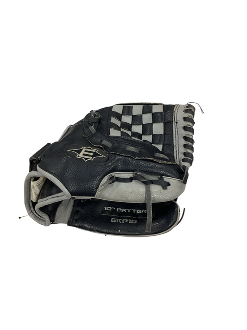Vist Large View of Product Image Which is Used Easton ZFLEX BB/SB Glove RH Throw Black 10"