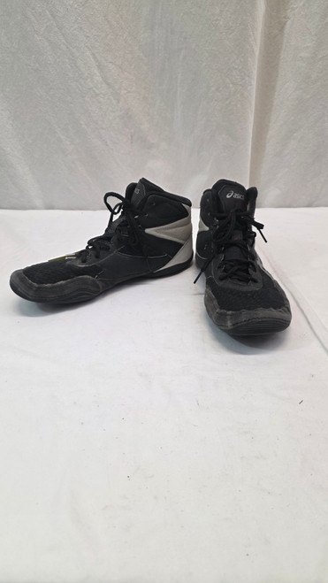 Vist Large View of Product Image Which is Used Asics MATFLEX Wrestling Shoes Black Senior 10.5