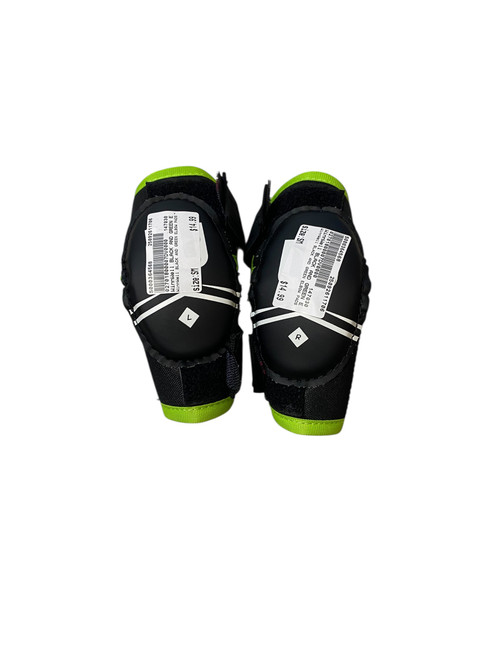 Vist Large View of Product Image Which is Used WinnWell BLACK AND GREEN ELBOW PADS Youth Elbow Pads SM