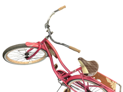 Vist Large View of Product Image Which is Used Huffy PANAMA JACK Cruiser Bike Womens Pink 19-20" - LG  Frame