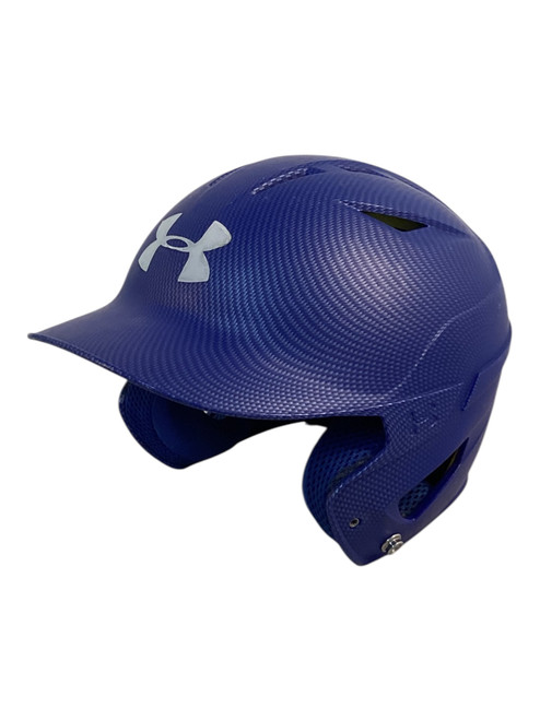 Vist Large View of Product Image Which is Used Under Armour BATTING HELMET Batting Helmet No Mask Royal Blue XS