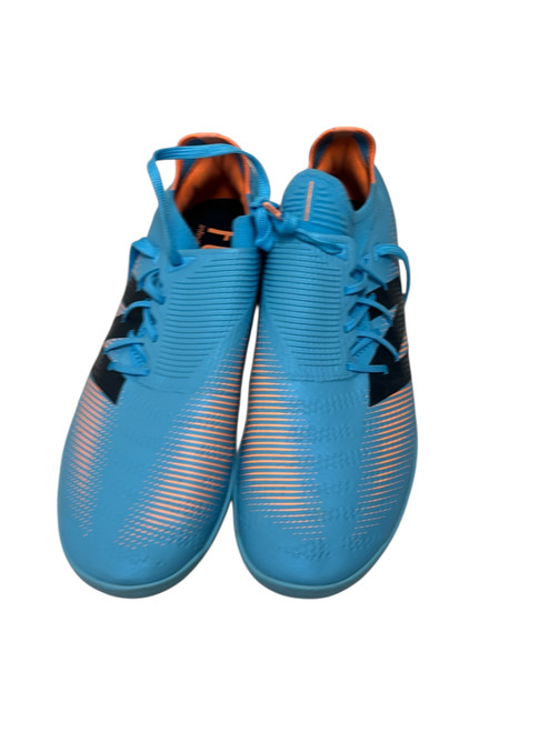 Vist Large View of Product Image Which is Used New Balance Furon v7+ Pro TF Turf SF1TS75 Mens Soccer Turf Shoes Royal Blue Size 9.5