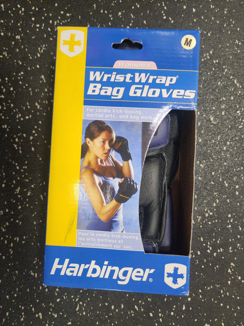 Vist Large View of Product Image Which is Used Harbinger Exercise Gloves Black SM