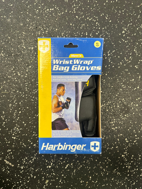 Vist Large View of Product Image Which is Used Harbinger Martial Arts Gloves Navy Blue SM