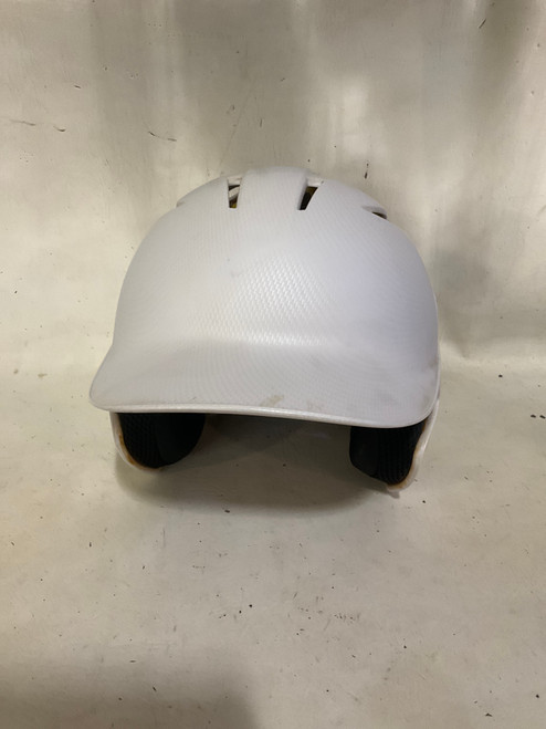 Vist Large View of Product Image Which is Used Under Armour BB HELMET Batting Helmet No Mask White SM