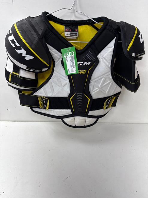 Vist Large View of Product Image Which is Used CCM TACKS CUSTOM PRO Senior Shoulder Pads SM