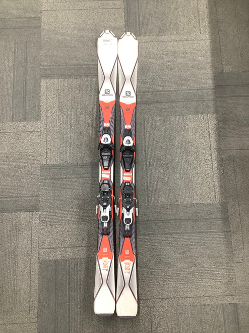 Vist Large View of Product Image Which is Used Salomon X DRIVE 75 Mens DH Ski/Binding Red 154 cm